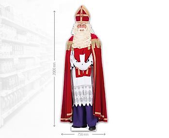 Levensgrote Sinterklaas karton - Spandoekstore.com reclameuitingen