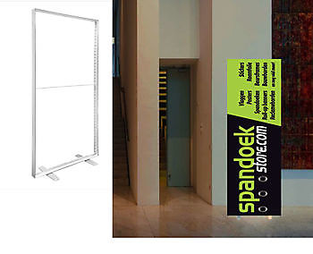 Pop-up LED frame formaat: 85 x 200 cm - Spandoekstore.com reclameuitingen
